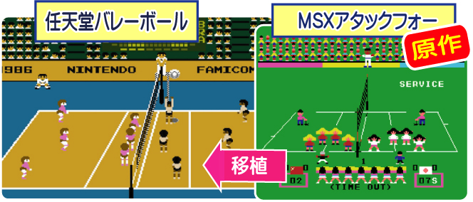 任天堂バレーボールの原作権利者・ファミコン移植ディレクター、本谷浩明